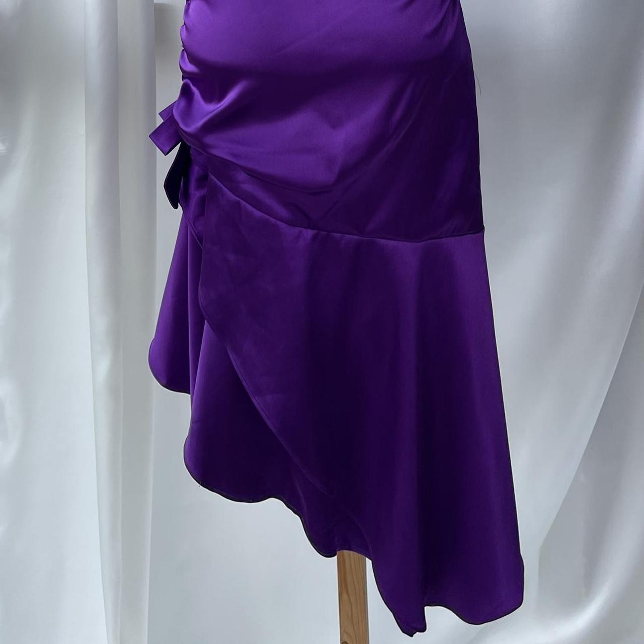 girlhomeshops--Purple Retro Elegant Simple Mid-Length Homecoming Dress Daily Date Dress Weekend Outfit Fashionable And Comfortable Popular Dress gh5673