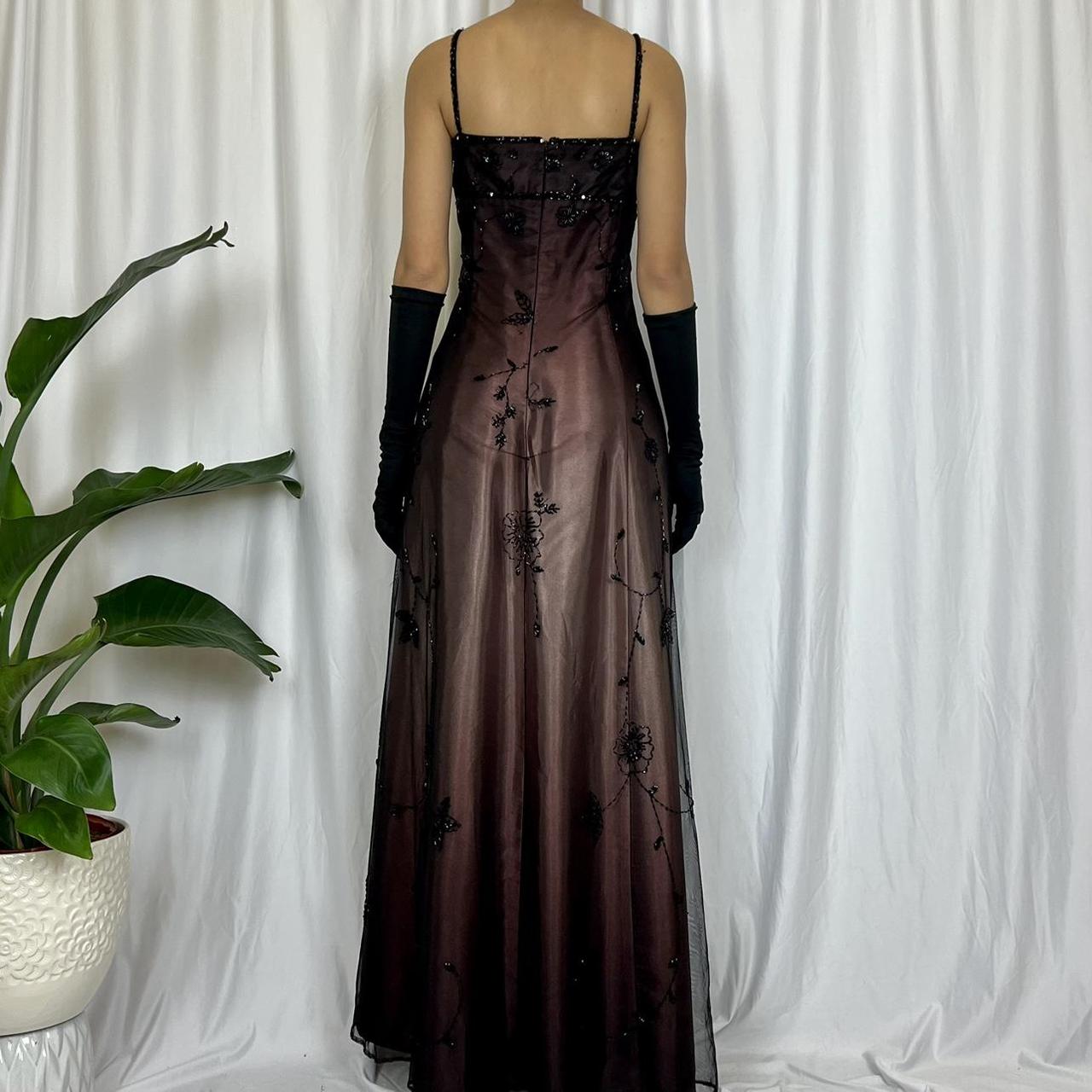 Pink Brown Gorgeous Retro Elegant Exquisite Beading Long Chiffon Ball Gown Evening Gown Party Dress Prom Dress gh3708