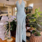 girlhomeshops--Blue Exquisite Hand-Beaded Chiffon Long Prom Dress gh5593