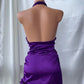 girlhomeshops--Purple Retro Elegant Simple Mid-Length Homecoming Dress Daily Date Dress Weekend Outfit Fashionable And Comfortable Popular Dress gh5673