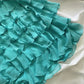 Blue ruffled fairy chiffon homecoming dress party dress birthday dress prom dress gh4668