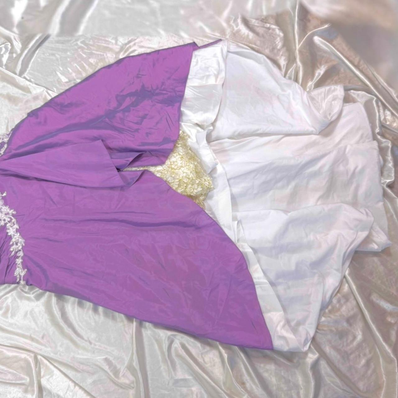 Purple Vintage Fashion Elegant Exquisite Floral Beading Long Satin Ball Gown Evening Dress Party Dress Prom Dress Fairy Dress Gothic Dress gh4181