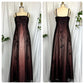 Pink Brown Gorgeous Retro Elegant Exquisite Beading Long Chiffon Ball Gown Evening Gown Party Dress Prom Dress gh3708