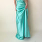 Tiffany blue rhinestone formal prom dress ball gown evening dress gh4591