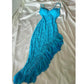 Girlhomeshops--Blue exquisite lace short homecoming dress birthday party dress gh5491