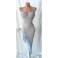 Girlhomeshops--Light blue exquisite lace short homecoming dress birthday party dress gh5490