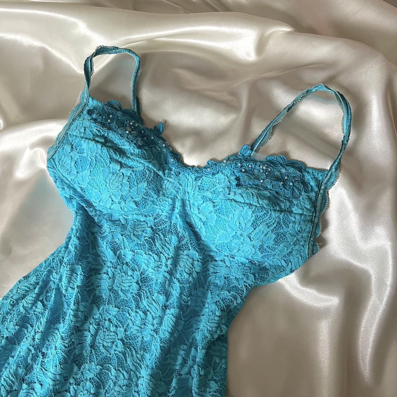 Girlhomeshops--Blue exquisite lace short homecoming dress birthday party dress gh5491