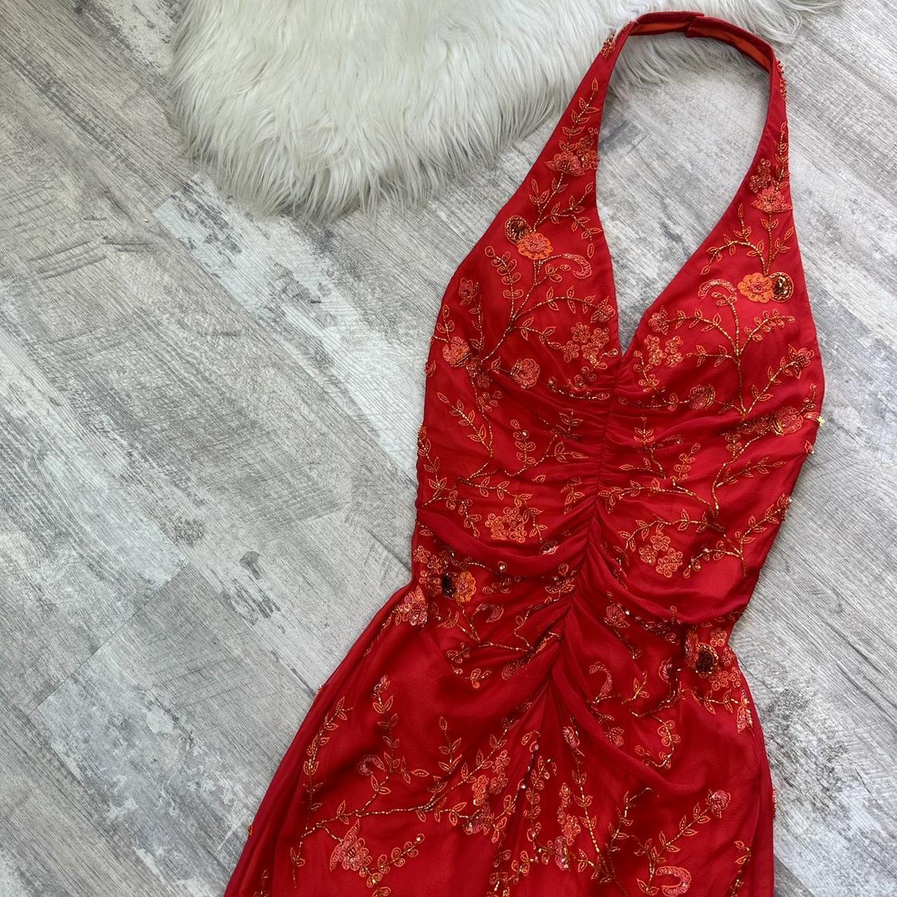 Robe de soirée longue en mousseline de soie, magnifique et exquise, avec de vraies fleurs, robe de soirée, robe de remise de diplôme, gh4518