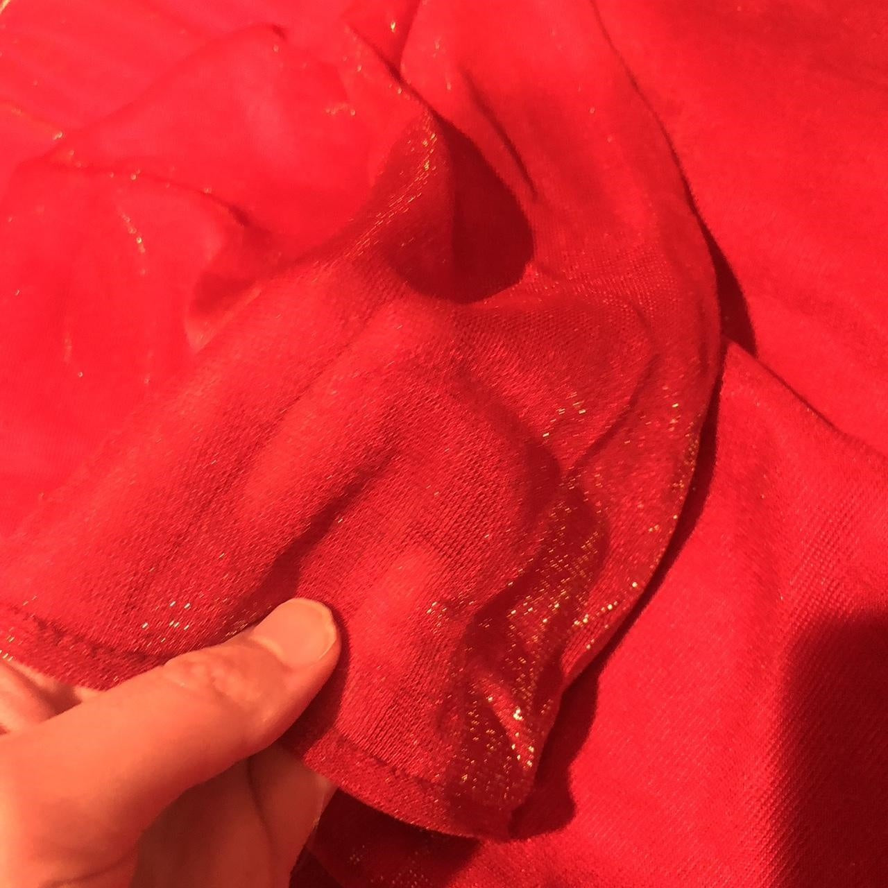 Pretty Red Gold Rainbow Elegant Spaghetti Strap Long Chiffon Tulle Ball Gown Evening Dress Party Dress Prom Dress gh3740