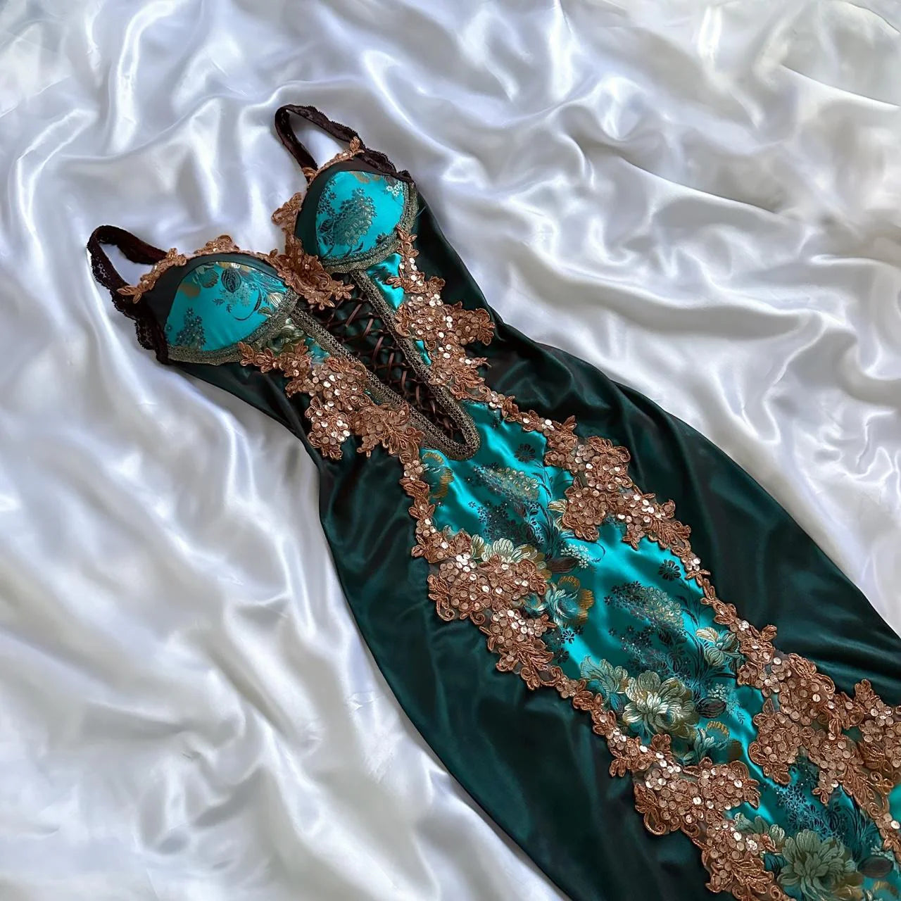 Girlhomeshops-Turquoise Green Shiny Fashion Short/Mid-Length Chiffon Sequin Homecoming Dress Birthday Party Dress gh5008