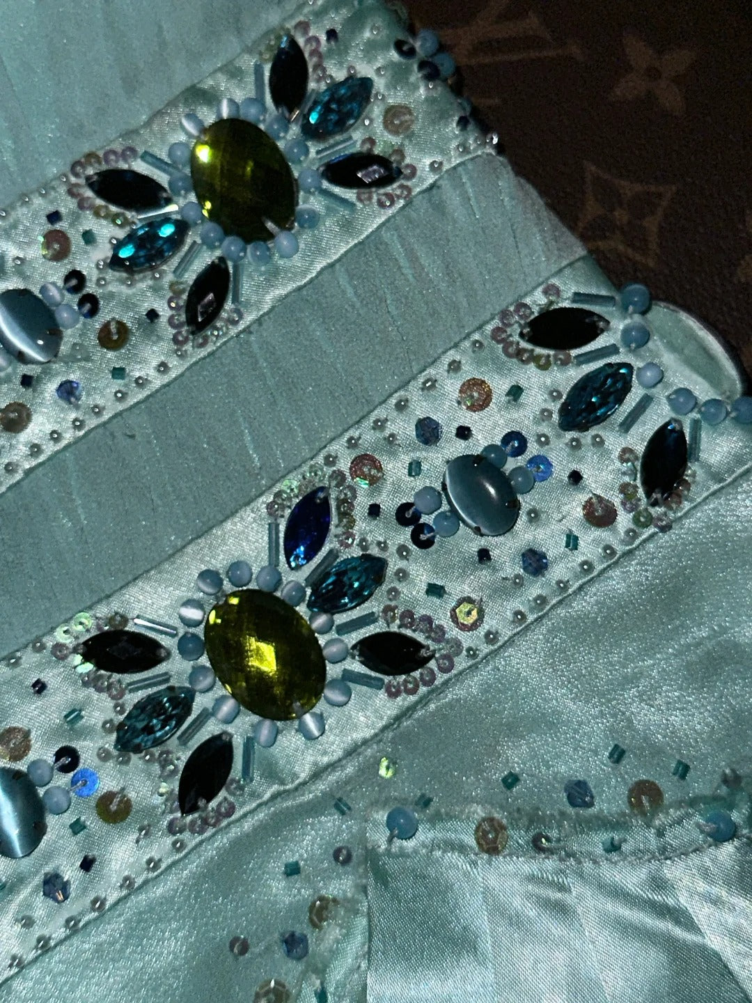 Blue Beaded Gorgeous Homecoming Dress Short Tulle Ball Gown Evening Dress gh4427