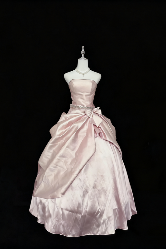 girlhomeshops - Robe de bal rose princesse, douce et élégante gh6216