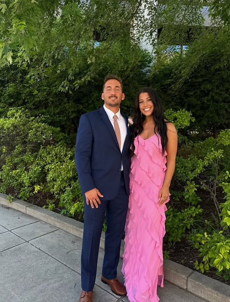 Rosa Spaghettiträger Mode Elegante Lange Chiffon Rüschen Ballkleid Abendkleid Partykleid gh3253