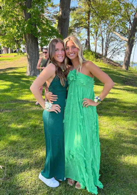 Robe de soirée longue en mousseline de soie à col licou verte gh2862