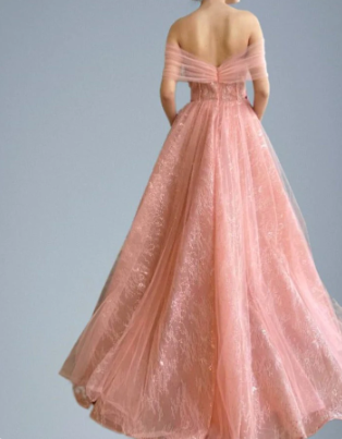 Off Shoulder Sweetheart 3D Flower Pleats Lace Pocket Tulle Prom Dresses Formal Wedding Party Gowns  gh2189