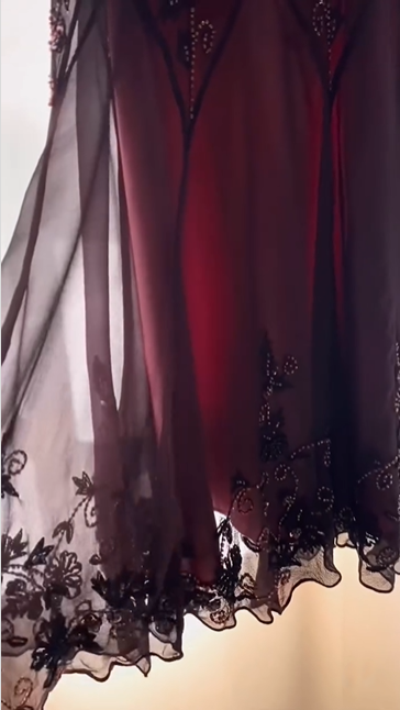 Robe de soirée trapèze élégante et raffinée, rouge et rose, avec perles, bretelles spaghetti, longue ou courte, en tulle, pour fête d'anniversaire, bal de promo, gh3838