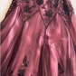 Robe de soirée trapèze élégante et raffinée, rouge et rose, avec perles, bretelles spaghetti, longue ou courte, en tulle, pour fête d'anniversaire, bal de promo, gh3838