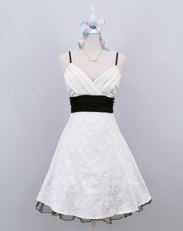 White Vintage Lace Short Chiffon Pleated Homecoming Dress gh4654