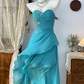 Blue Fashion Elegant Long/Short Chiffon Homecoming Dress Prom Dress Birthday Party Dress Evening Dress gh4696