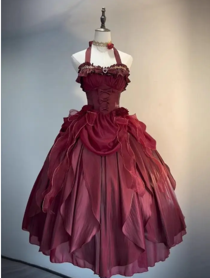 Burgundy sweet cute short tulle formal homecoming dress Prom dress prom dress birthday dress gh4909