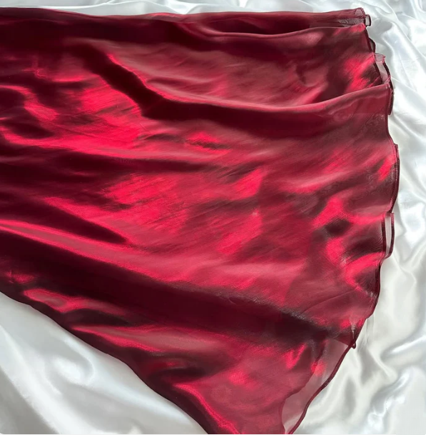 Red shiny elegant spaghetti straps long elegant tulle party dress prom dress evening dress gh3270