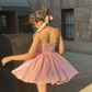 Girlhomeshops-Pink Fashion Sweet Short Satin Homecoming Dress Birthday Dress gh5271