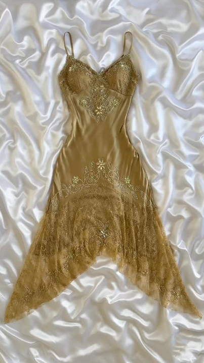 Girlhomeshops-Beaded Spaghetti Strap Short Satin Homecoming Dress Birthday Party Dress gh5404