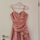 girlhomeshops-satin pink color homecoming dresses tight hoco dresses  gh5805