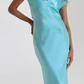 girlhomeshops-Simplicity Stilvolles, elegantes, langes, schmales Satin-Abschlussballkleid, Ballkleid gh5862