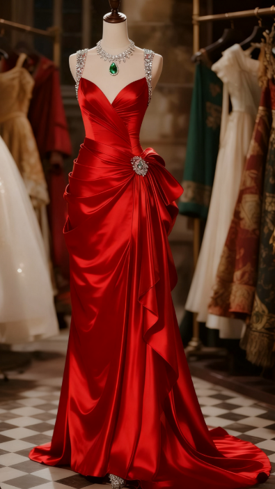 Girlhomeshops - Robe de bal longue en satin vert foncé, sans manches, style bal de promo, gh5873