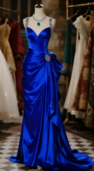 Girlhomeshops - Robe de bal longue en satin vert foncé, sans manches, style bal de promo, gh5873