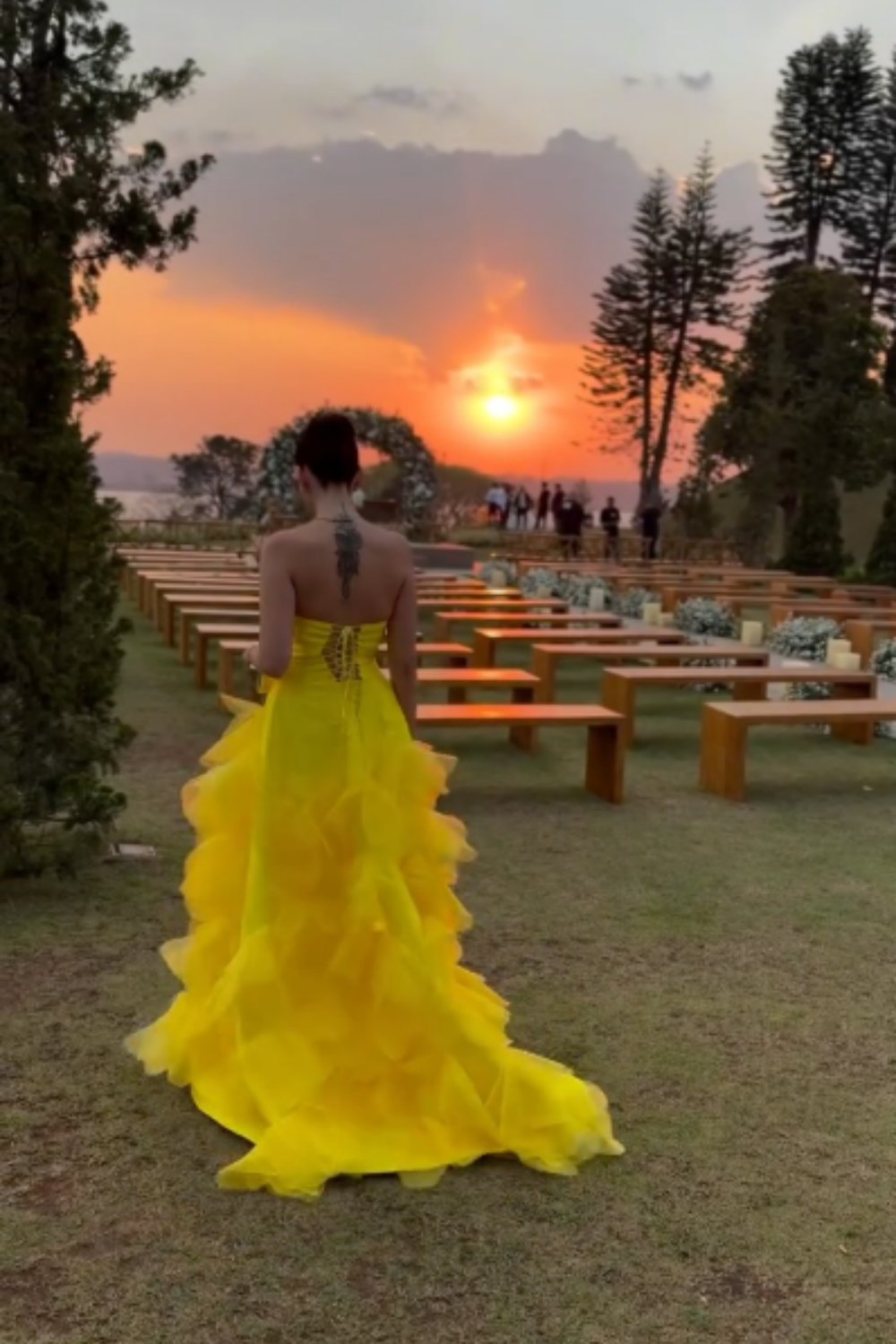 girlhomeshops-💛YELLOW DREAM DRESS Gh6330