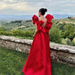 Red Long Formal Prom Dresses,Fashion Wedding Party Gown gh2981