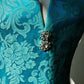 Peacock Turquoise Short Homecoming Dress Prom Dress Evening Dress gh4337