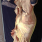 Gold Shiny Vintage Elegant Long Satin Fairy Mermaid Slim Ball Gown Evening Dress Party Dress gh4713