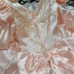 girlhomeshops-Rosa Exquisite Perlen Lange Satin Prinzessin Formale Ballkleid Abschlussballkleid Abendkleid gh5975