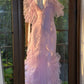 Robe de soirée longue en mousseline de soie, élégante, en dentelle romantique lilas, robe de soirée, robe de soirée, gh4613