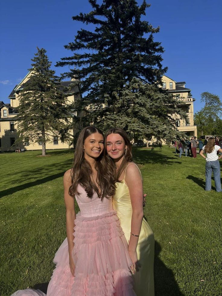Pink sweet fashion V-neck elegant long tulle floor-length trailing ball gown evening dress prom dress gh3791