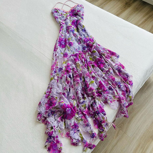 New Floral Fairy Long Dress gh6699