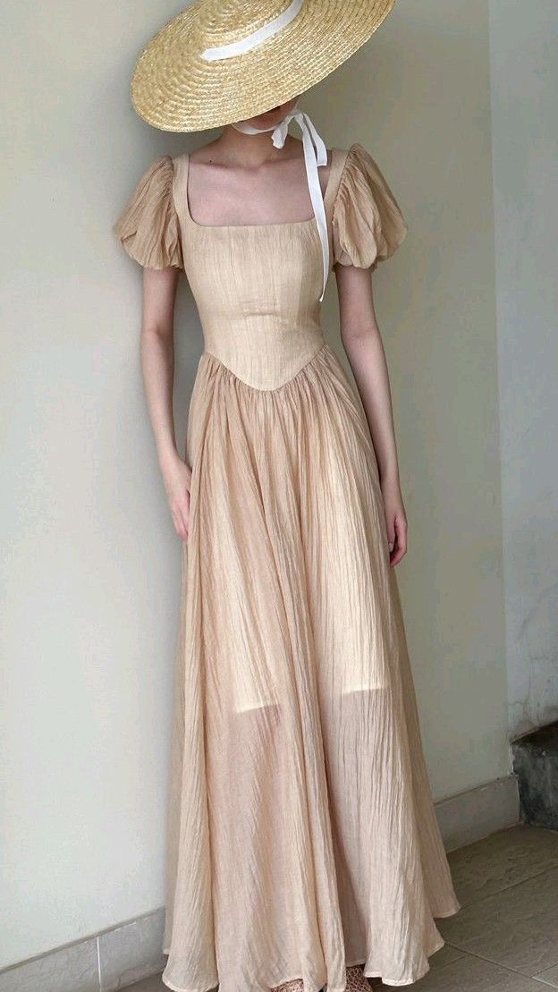 girlhomeshops--Custom dress simple long women's short-sleeved casual comfortable vacation long dress gh5708