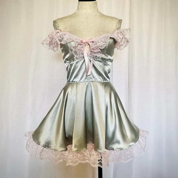 Mint Green Sweet Cute Short Satin Homecoming Dress Birthday Dress gh4628