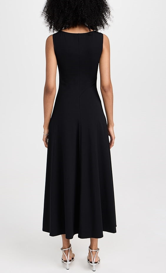 Girlhomeshops-Black elegant sexy long chiffon fashion prom dress party dress gh5154