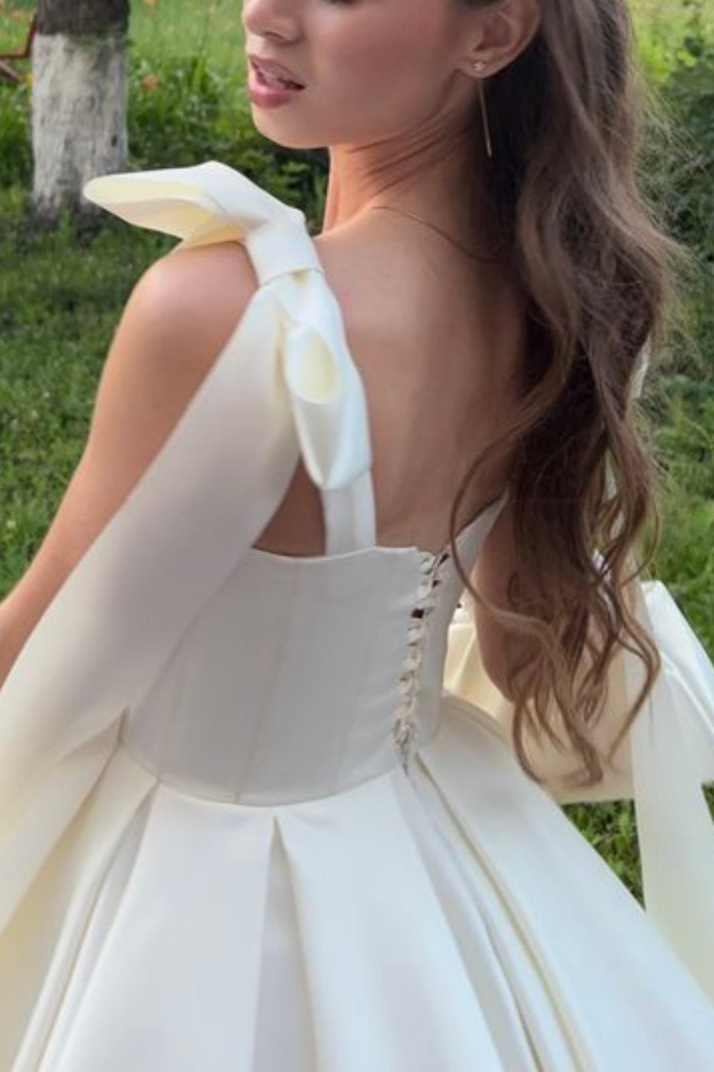 girlhomeshops-White/blue princess color homecoming dresses tight hoco dresses Barbie Princess gh5807