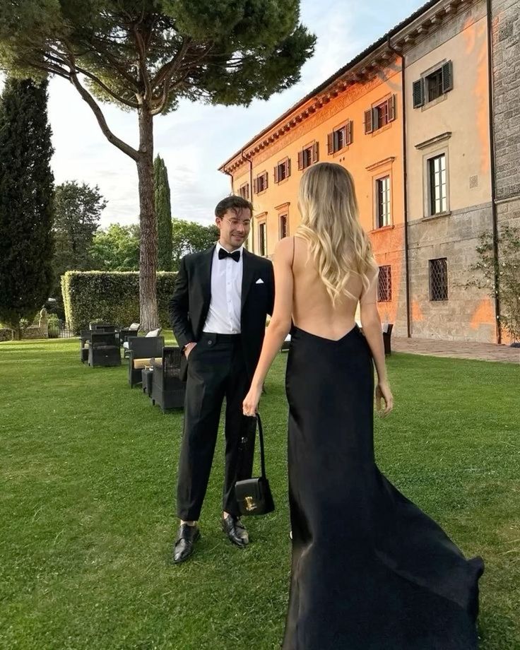 Black Fashion Elegant Long Satin Slit Sexy Ball Gown Evening Dress Wedding Guest Party Dress gh3431