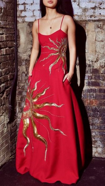 girlhomeshops--Red/Purple Vintage Elegant Long Satin Prom Dress gh5638
