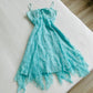 Girlhomeshops-Blue lace short homecoming dress birthday party dress mint candy fairy gh5235
