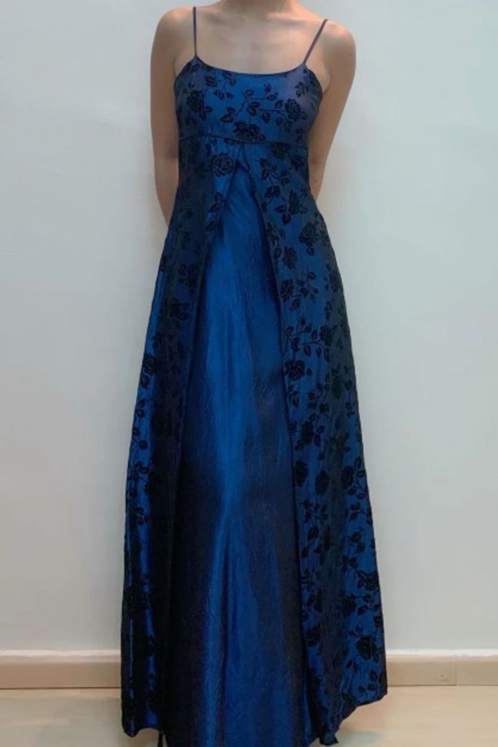 blaues Ballkleid, neues Retro-Kleid, Ballkleid, Geburtstagskleid gh6678