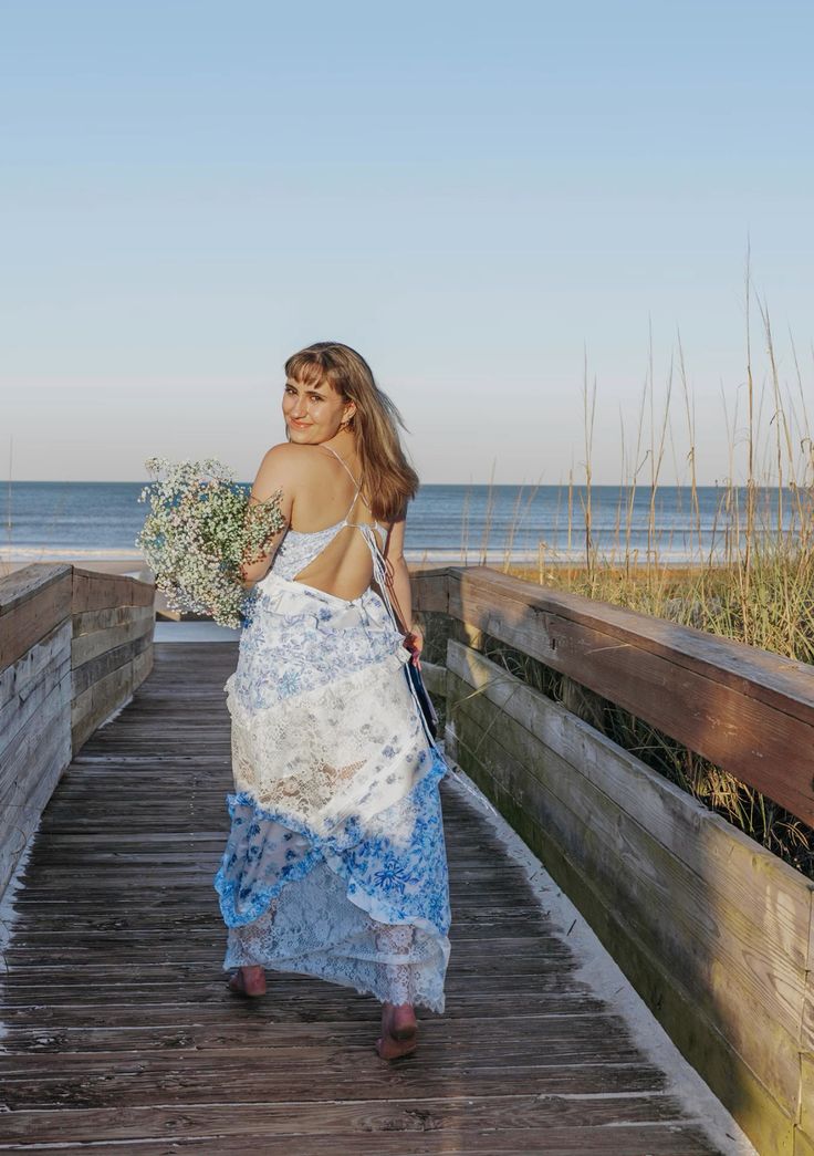 Robe de bal longue bleue élégante en dentelle florale délicate, robe de soirée, robe de bal, robe de soirée, robe de soirée, robe de soirée, gh4109