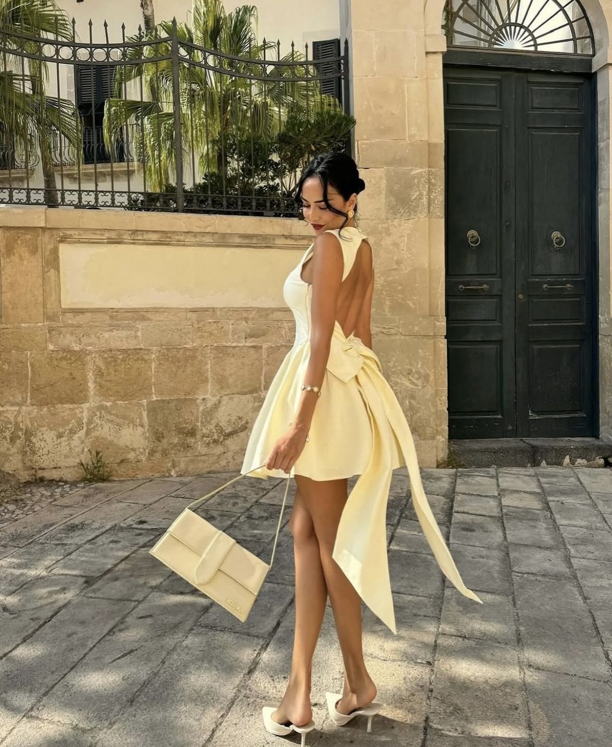 Girlhomeshops-Yellow fashion sweet backless elegant short satin homecoming dress birthday dress gh5268