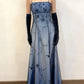 Blue Delicate Beaded Long Tulle Elegant Ball Gown Evening Dress Formal Birthday Party Dress Prom Dress gh3611